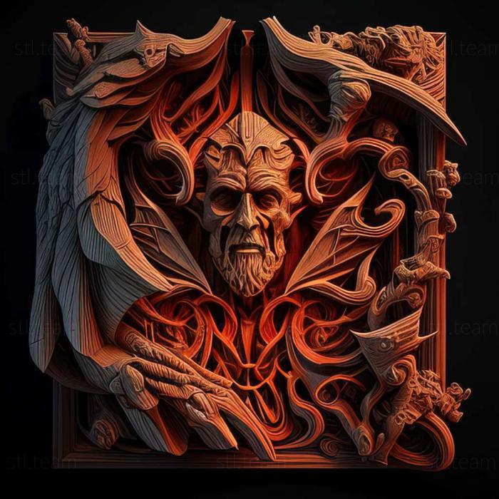 3D model Overlord Fellowship of Evil game (STL)